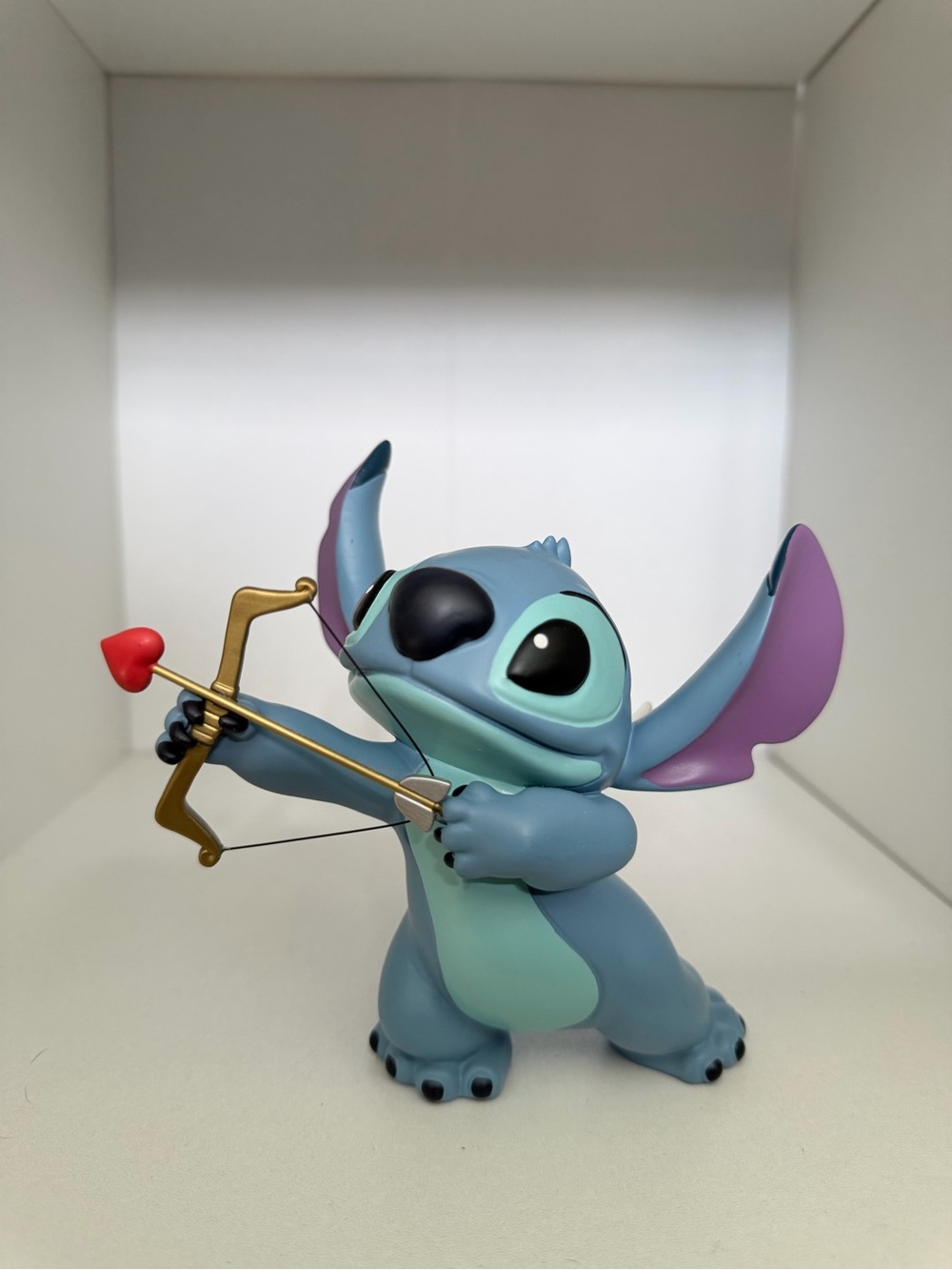 Disney Showcase Stitch Valentine Day Figurine by Enesco